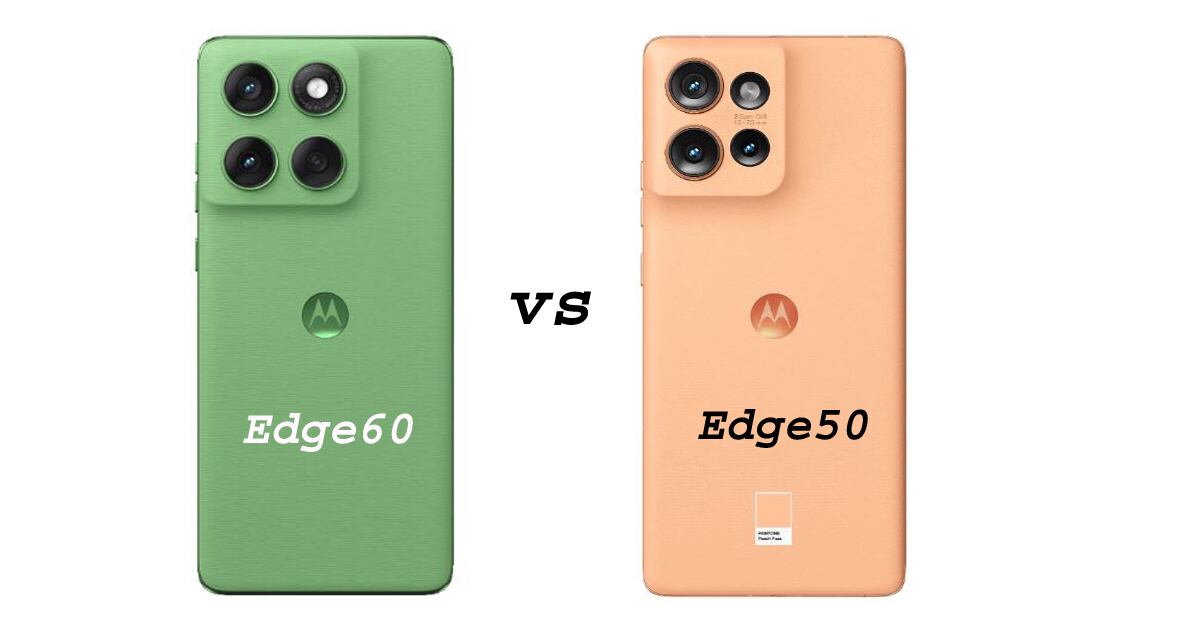 Moto Edge 60 vs Moto Edge 50