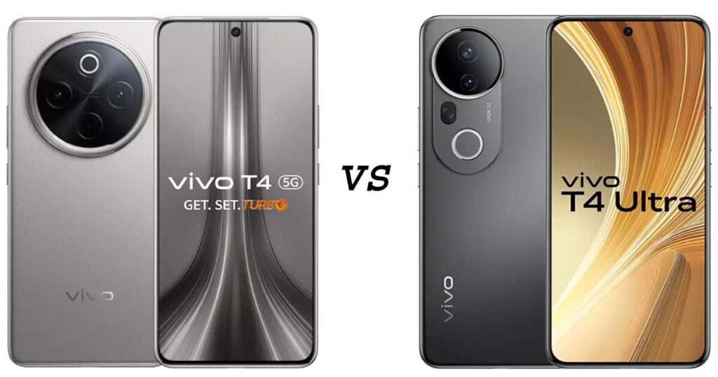 Vivo T4 vs Vivo T4 Ultra